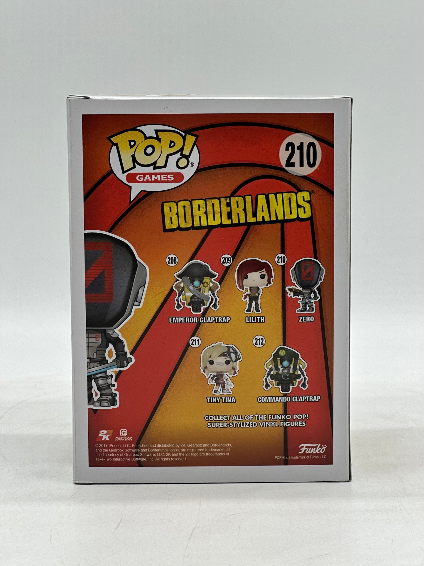 Pop! Games Borderlands 210 Zero