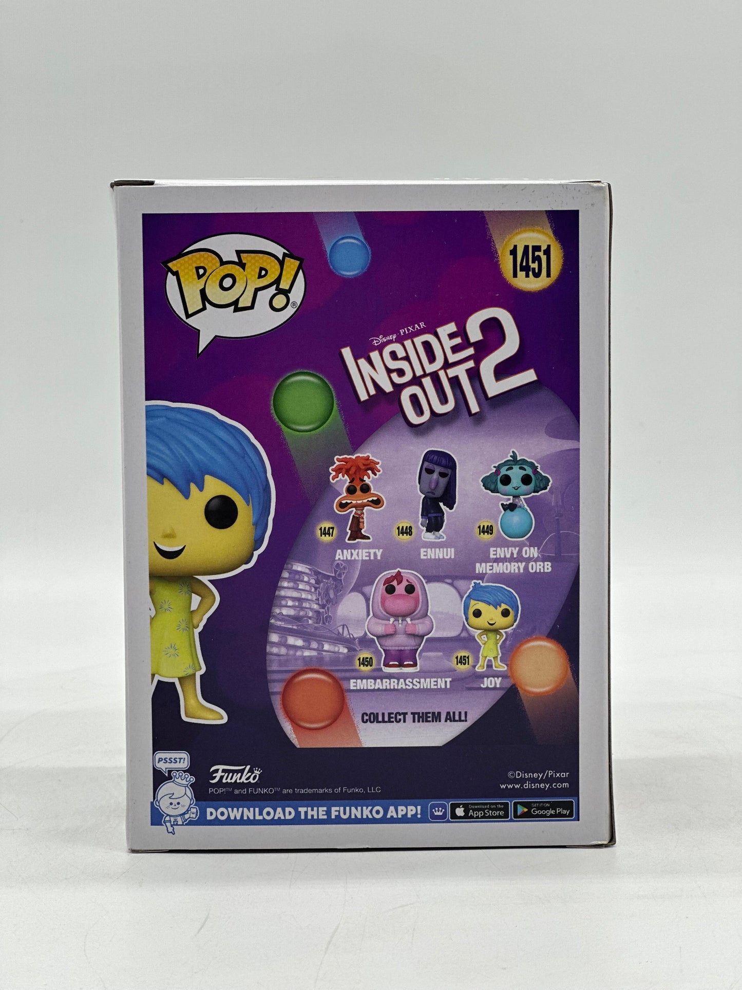 Pop! Disney Pixar Inside Out 2 1451 Joy