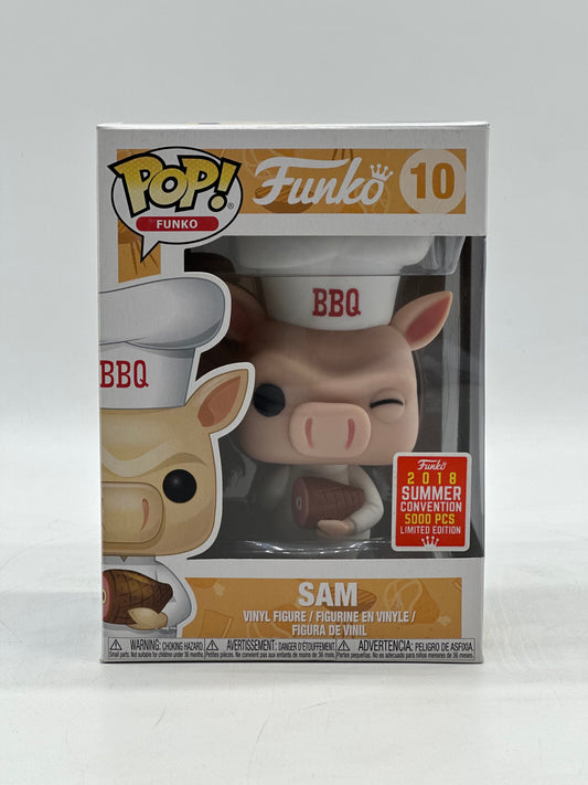 Pop! Funko Funko 10 Sam 2018 Summer Convention 5000 Pcs Limited Edition