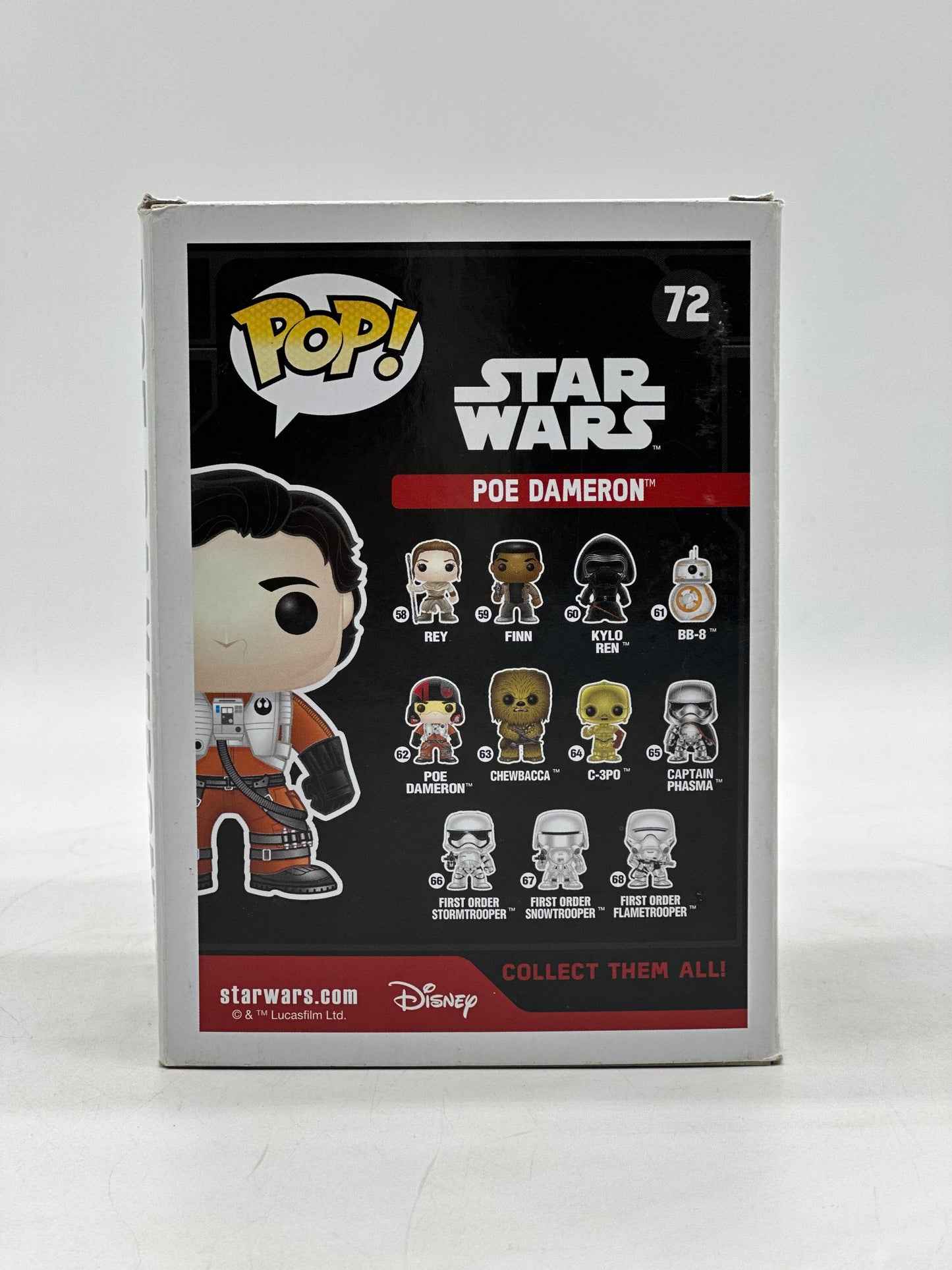 Pop! Star Wars 72 Poe Dameron Exclusive