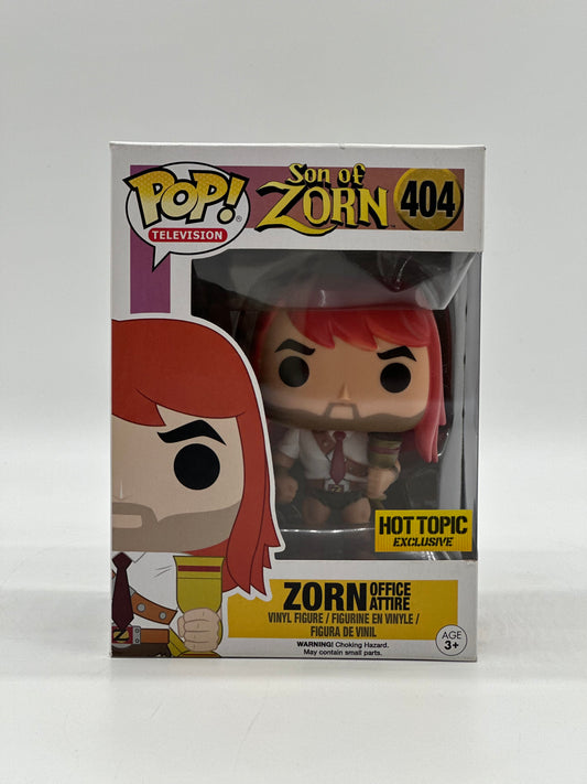 Pop! Television Son Of Zorn 400 Zorn Office Attire HotTopic Exclusive