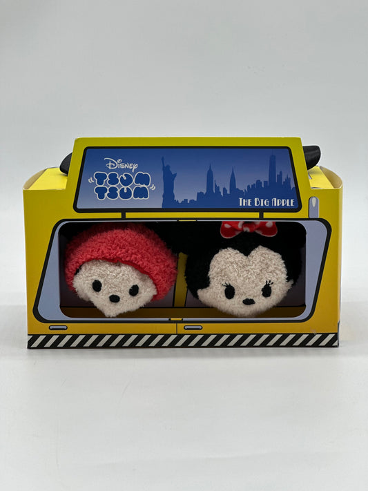 Tsum Tsum NY The Big Apple Mickey & Minnie Mouse Set Plush Mini