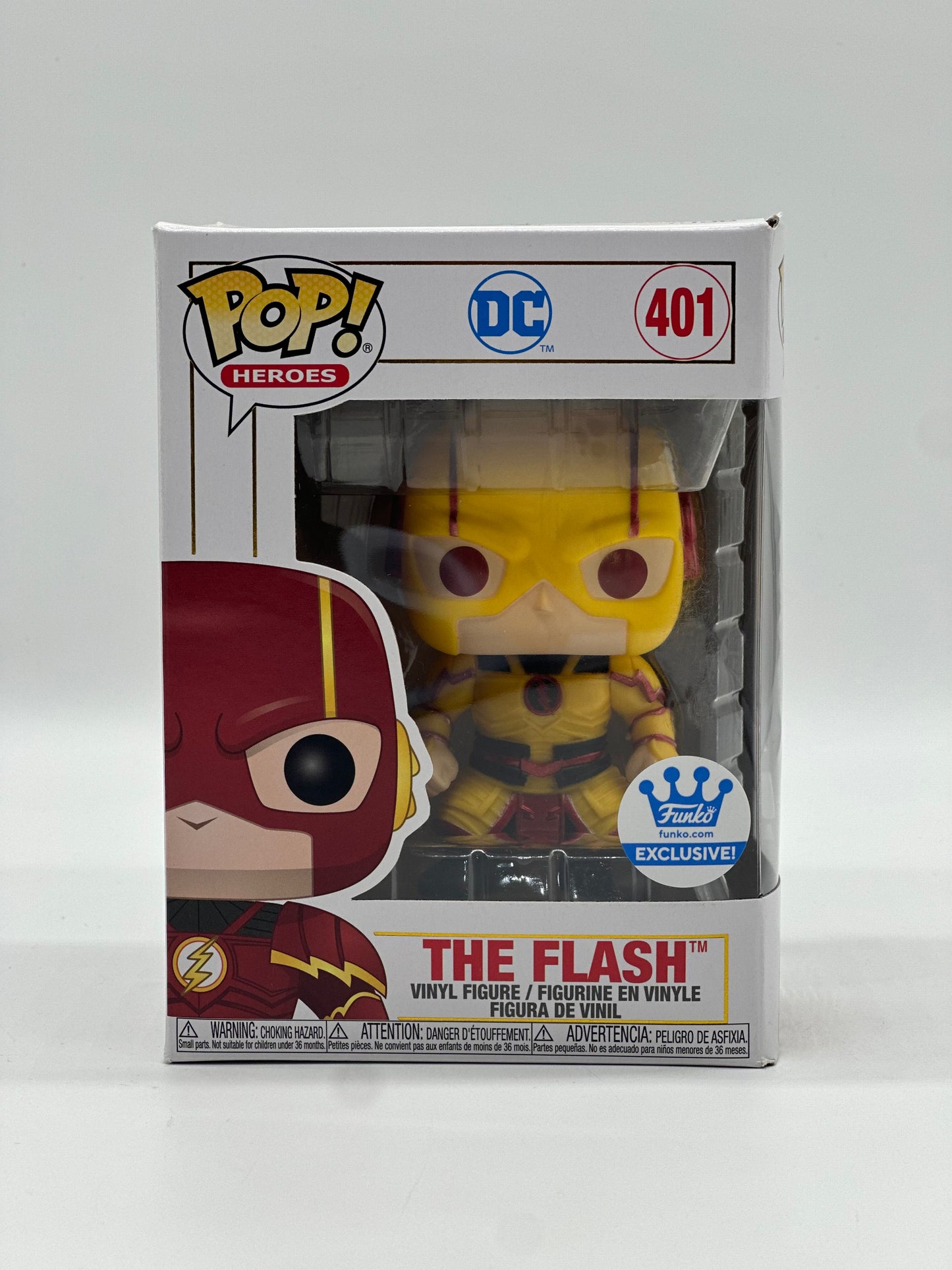 Pop! Heroes DC 401 The Flash Funko Exclusive