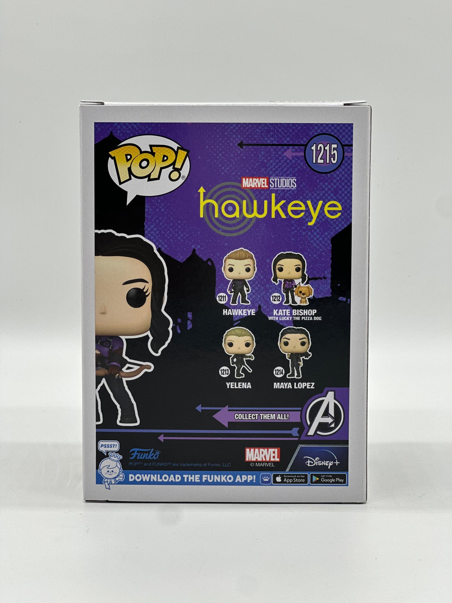 Pop! Marvel Studios Hawkeye 1215 Kate Bishop Amazon Exclusive