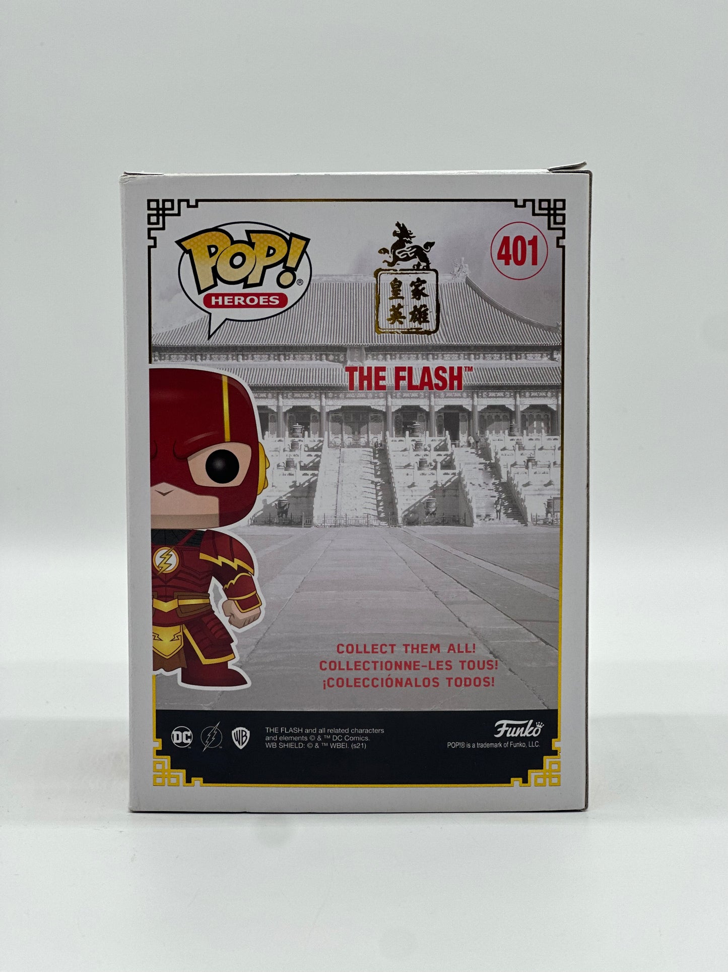 Pop! Heroes DC 401 The Flash Funko Exclusive