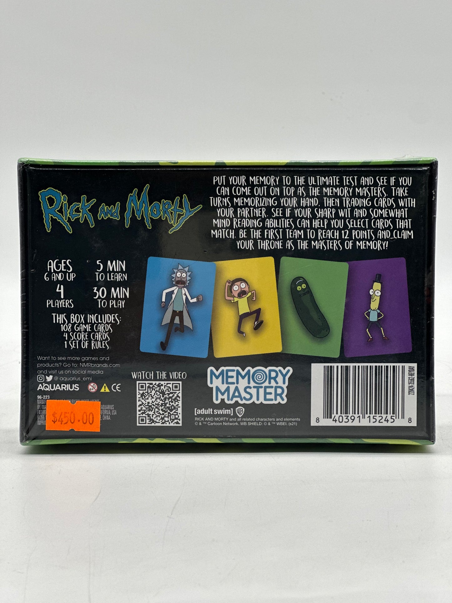 Rick And Morty Memory Maste