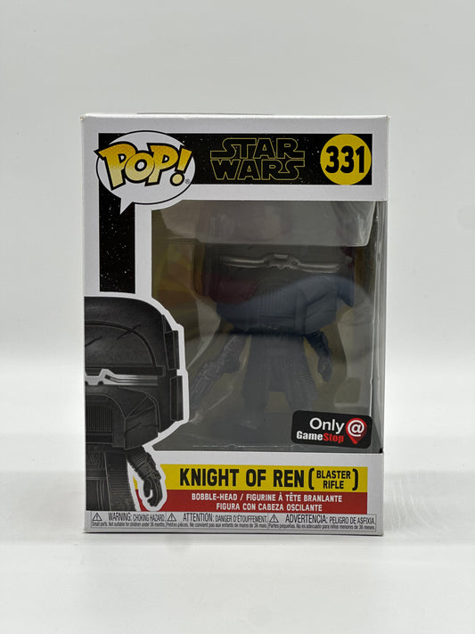 Pop! Star Wars 331 Knight Of Ren (Blaster Rifle) Only GameStop