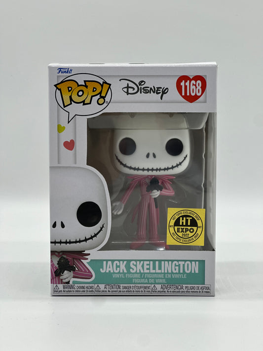 Pop! Disney 1168 Jack Skellington HotTopic Exclusive Drop Expo 2022