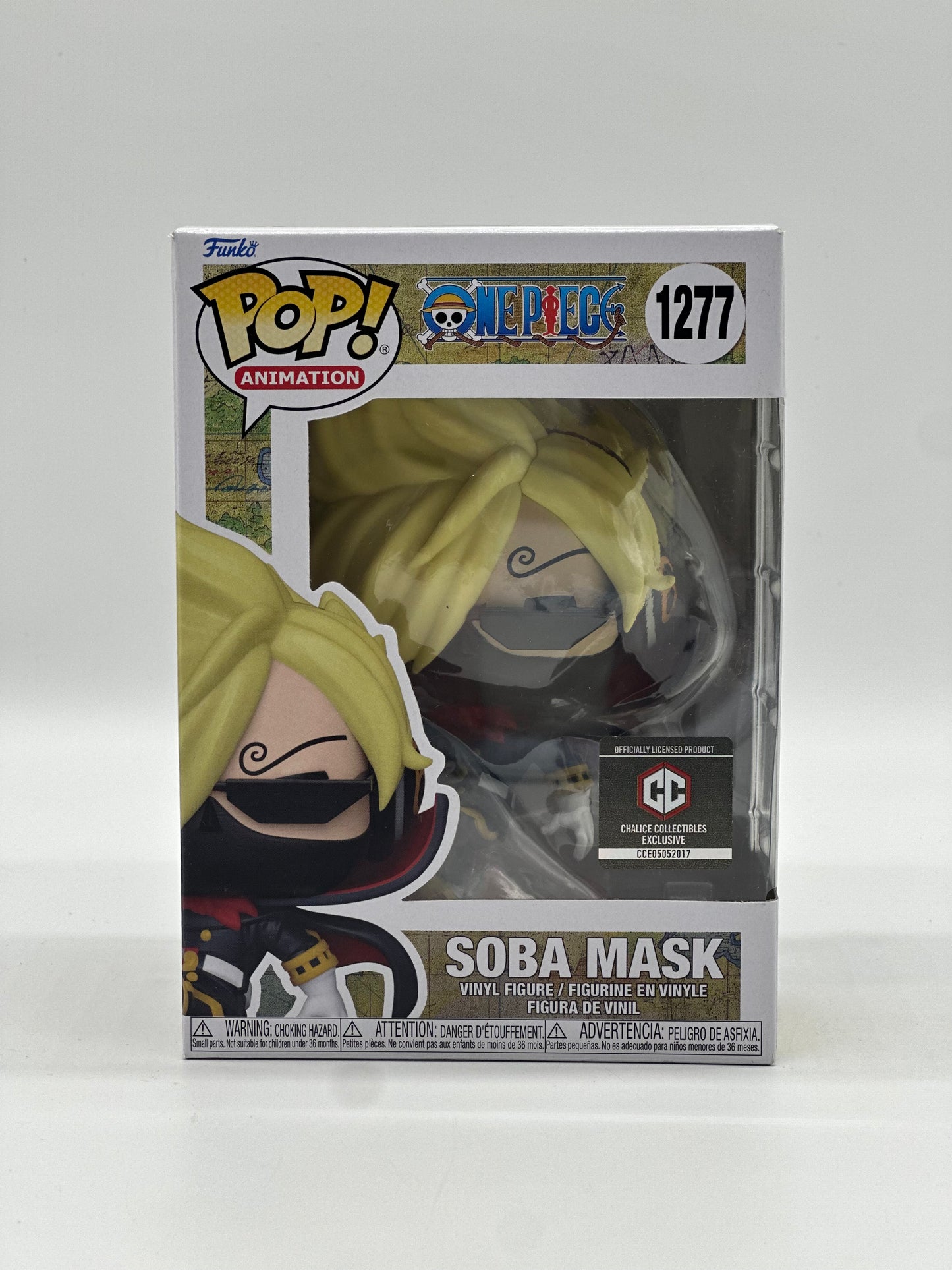 Pop! Animation One Piece 1277 Soba Mask Chalice Collectibles Exclusive