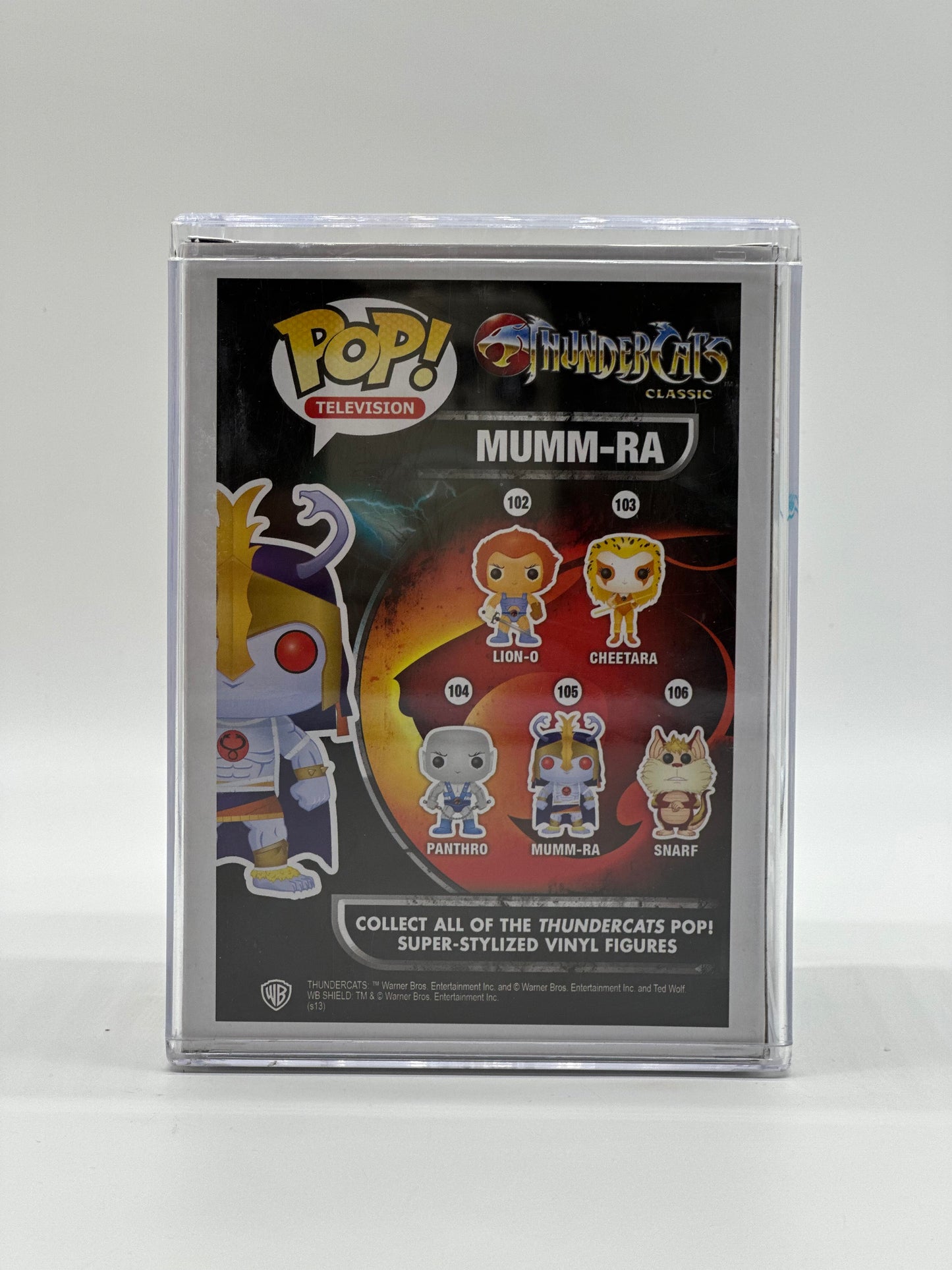 Pop! Televisión Thundercats Classic 105 Mumm-Ra Glows In The Dark San Diego Comic Con International 2014 Exclusive 480 Pieces