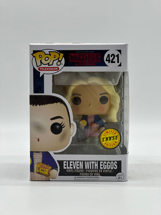 Pop! Television A Netflix Original Series Stranger Things 421 Eleven With Eggos Chase Limited Edition