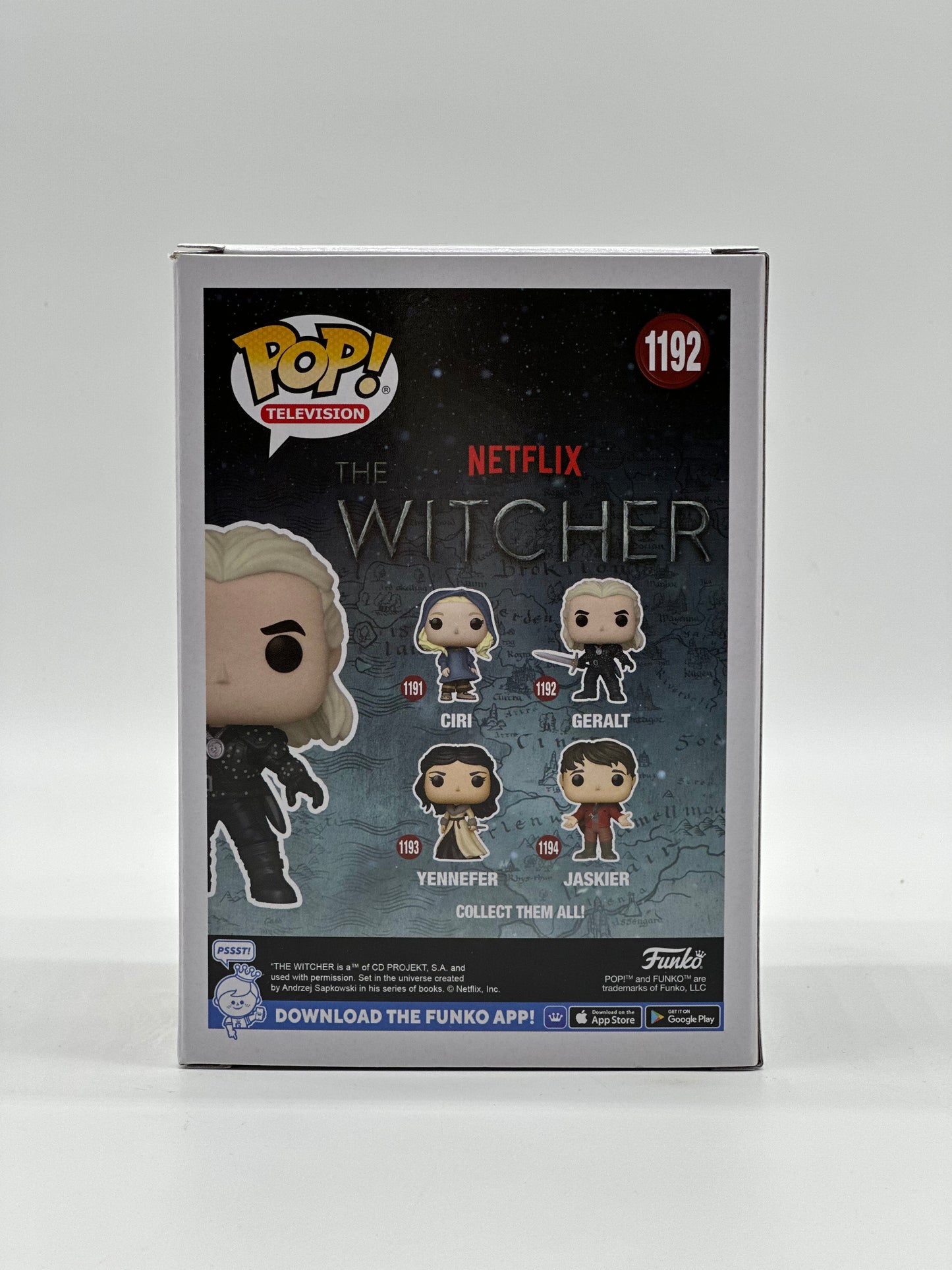 Pop! Television Netflix Witcher 1192 Gerald Chase Limited Edition