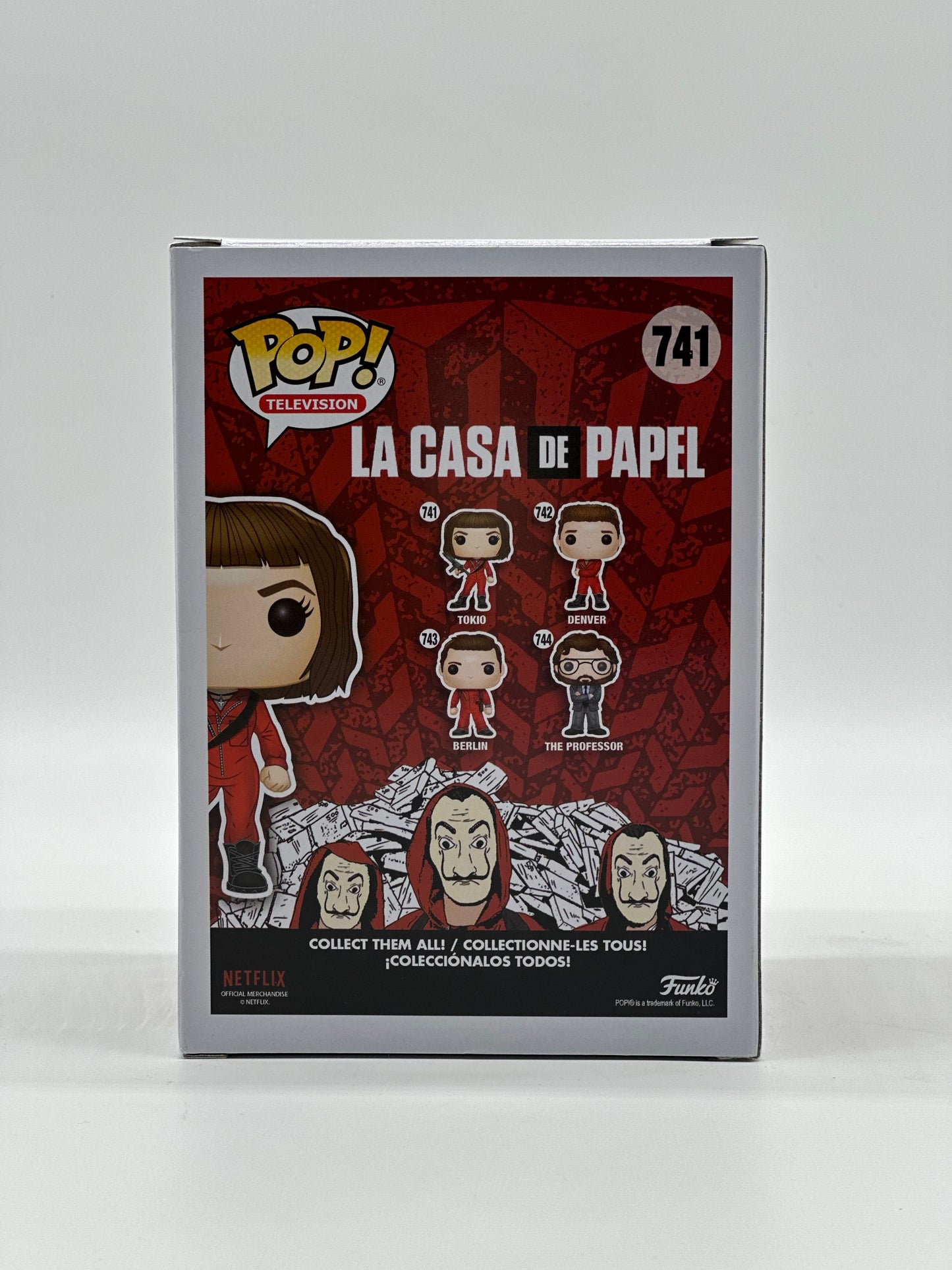 Pop! Television La Casa de Papel 741 Tokio Chase Limited Edition