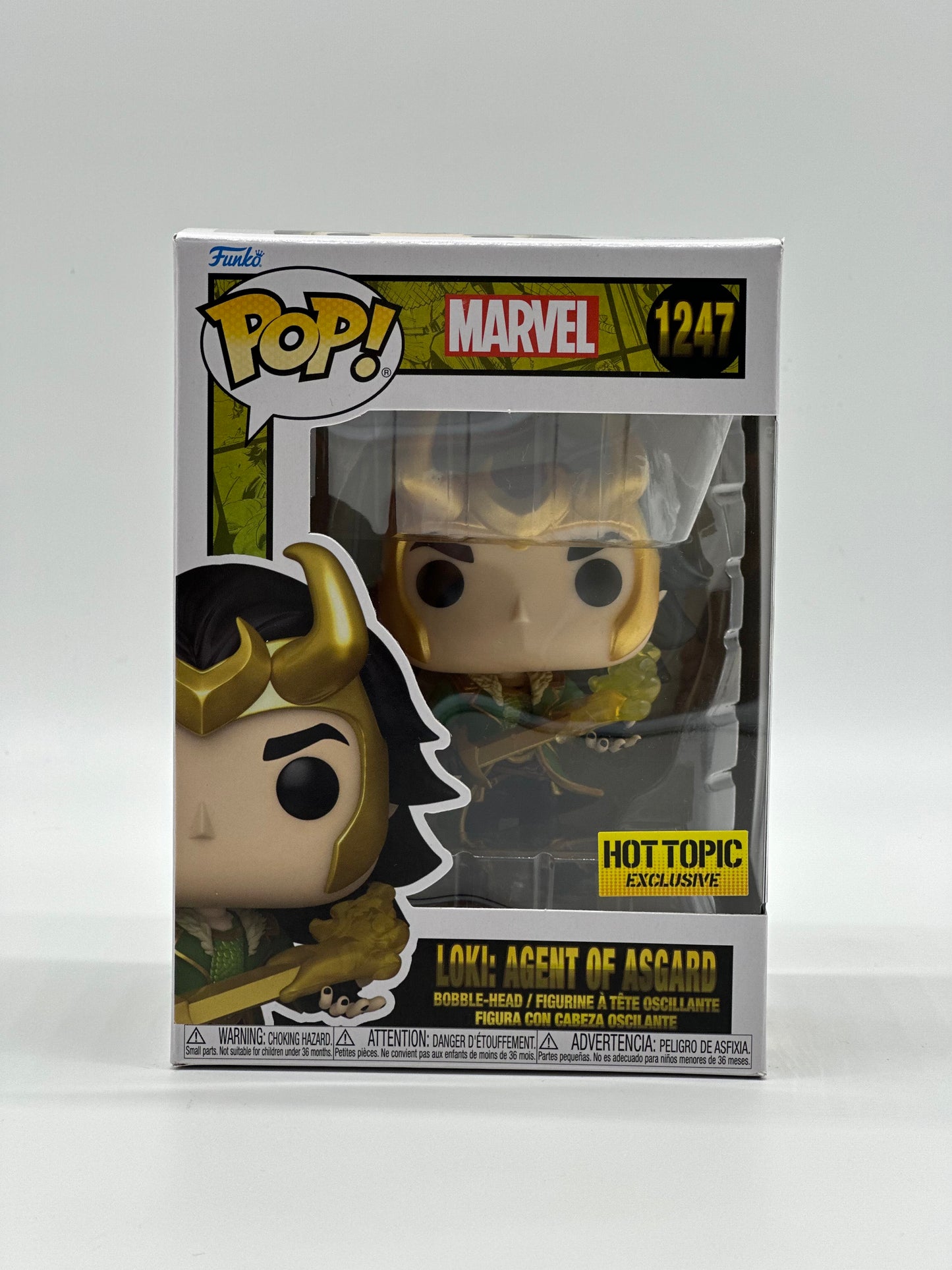 Pop! Marvel 1247 Loki: Agent Of Asgard HotTopic Exclusive