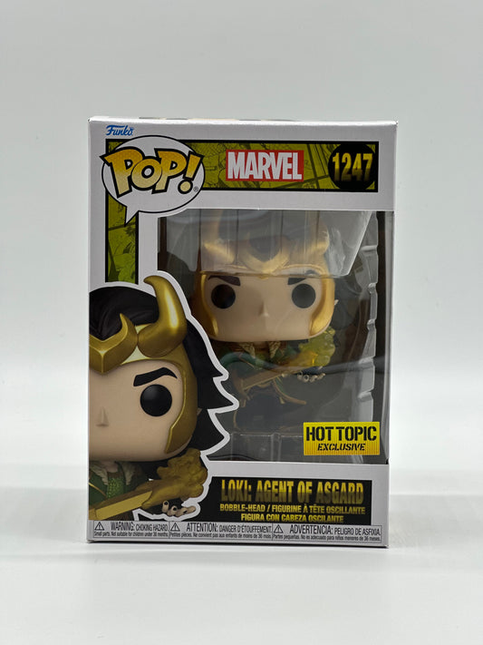 Pop! Marvel 1247 Loki: Agent Of Asgard HotTopic Exclusive