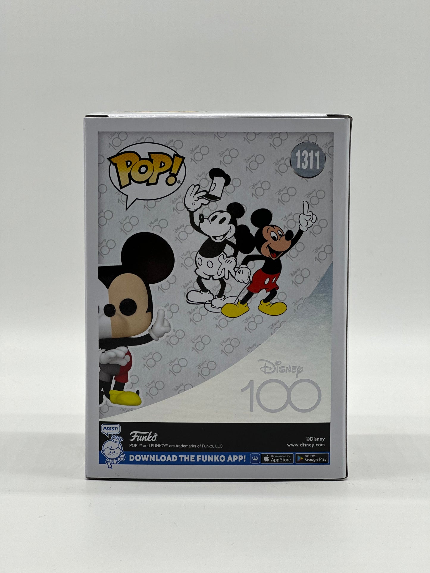 Pop! Disney 100 - 1311 Mickey Mouse HotTopic Exclusive