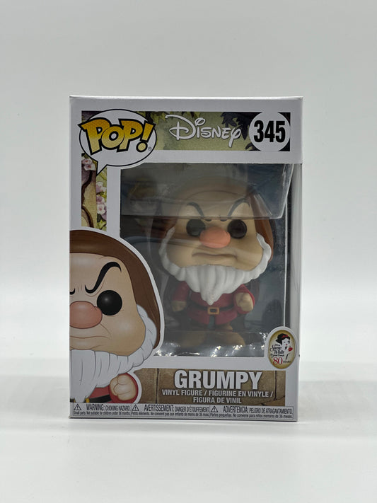 Pop! Disney Snow White And The Seven Dwarfs 345 Grumpy