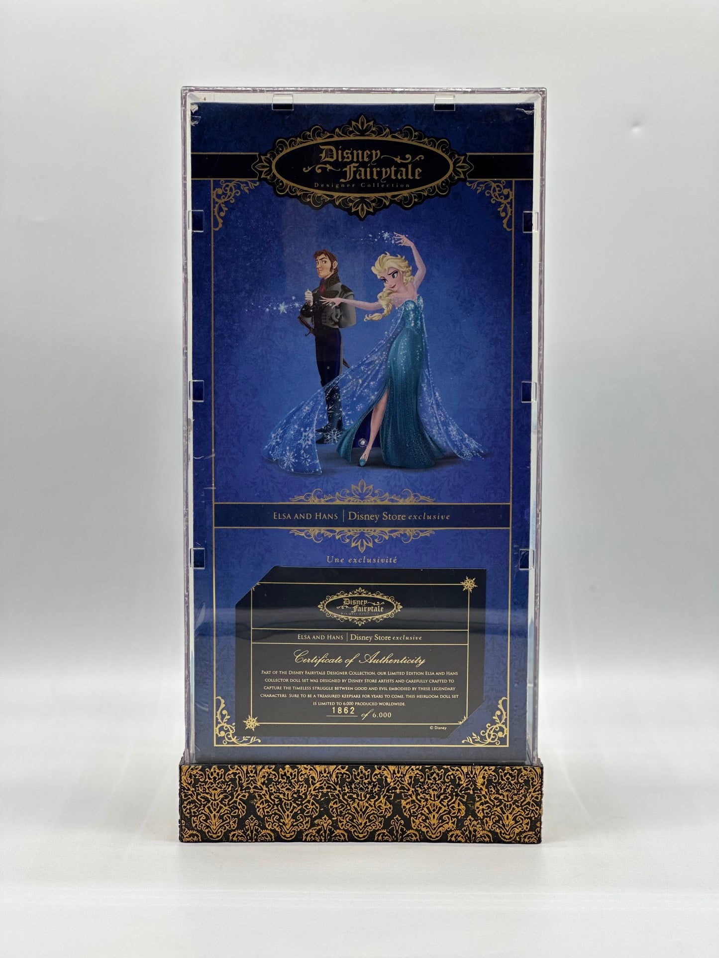 Disney Fairytale Designer Collection Elsa And Hans Limited Edition Doll Set