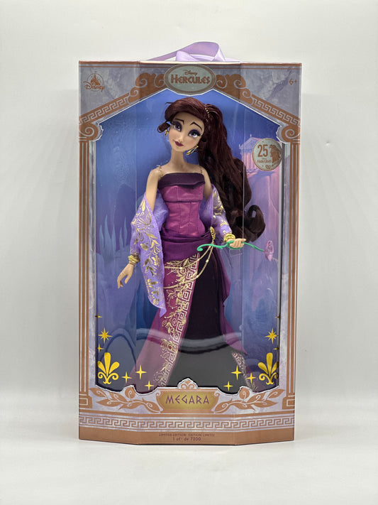 Disney Hércules Megara 25TH Anniversary Limited Edition Doll - 1 Of 7200
