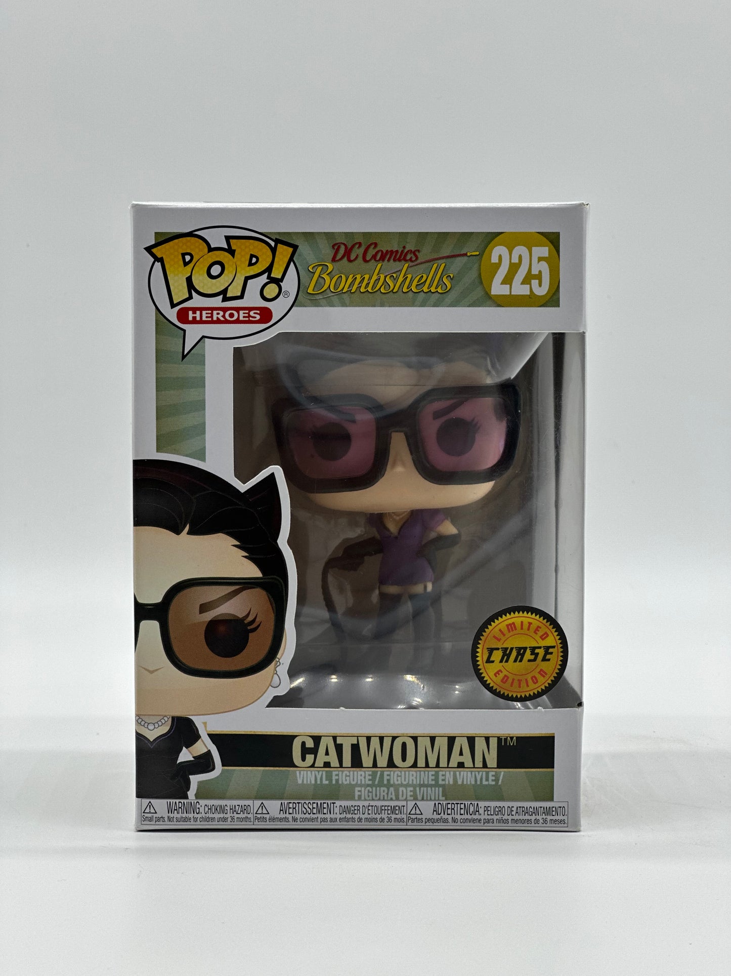 Pop! DC Comics Bombshells 225 Catwoman Chase Limited Edition