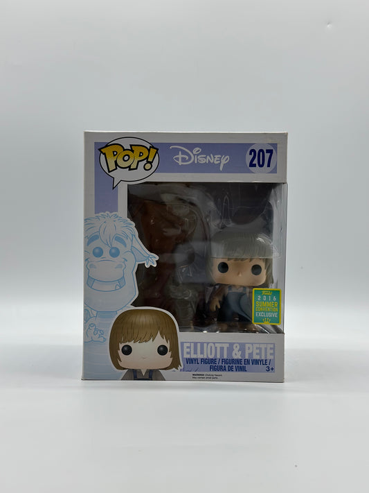 Pop! Disney 207 Elliot & Pete 2016 Summer Convention Exclusive 8’Inch