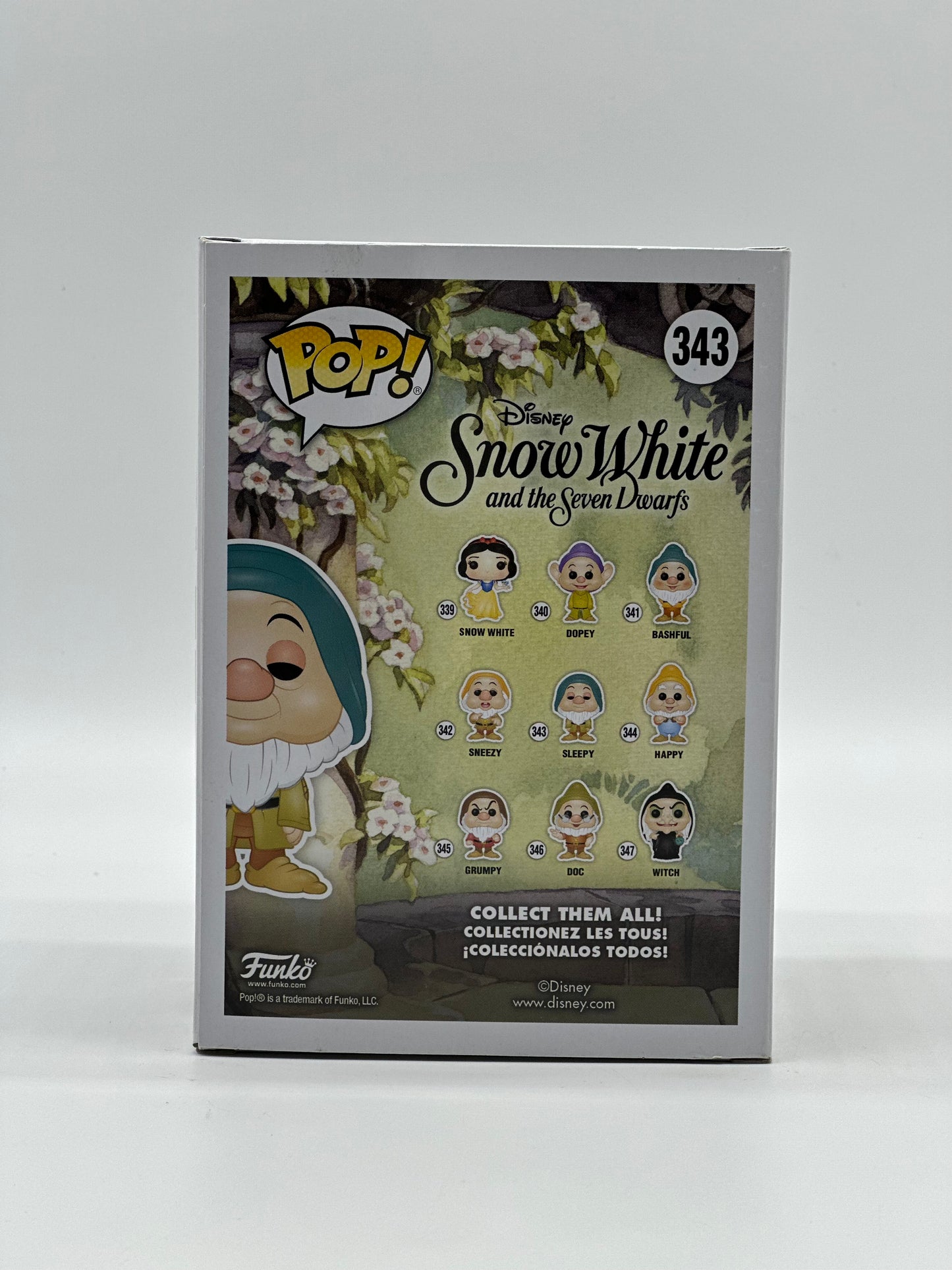 Pop! Disney Snow White And The Seven Dwarfs 343 Sleepy