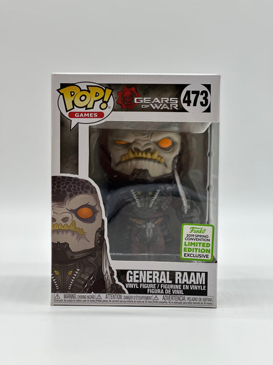 Pop! Games Gears OF War 473 General Raam 2019 Spring Convention Limited Edition Exclusive