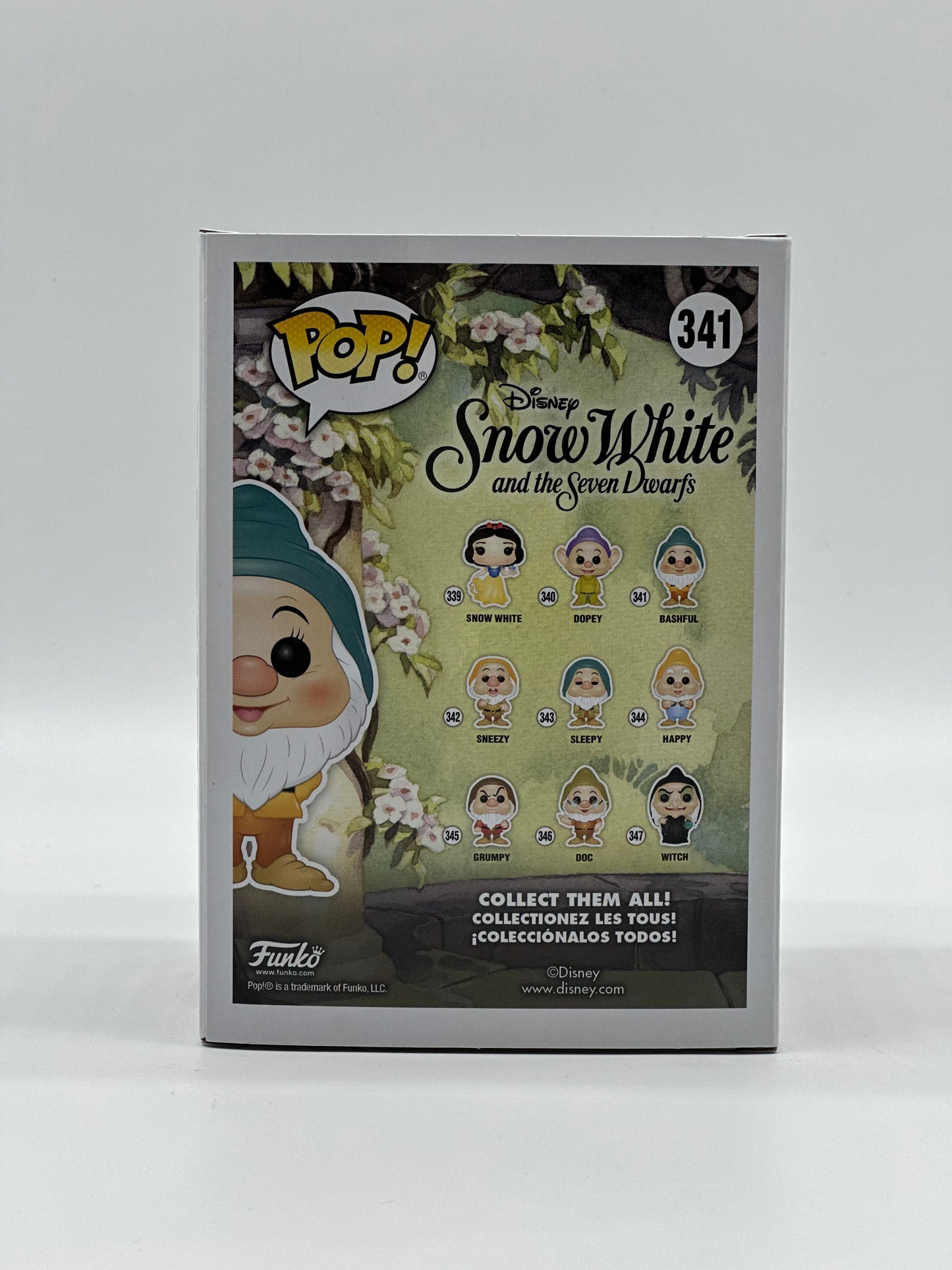 Pop! Disney Snow White And The Seven Dwarfs 341 Bashful