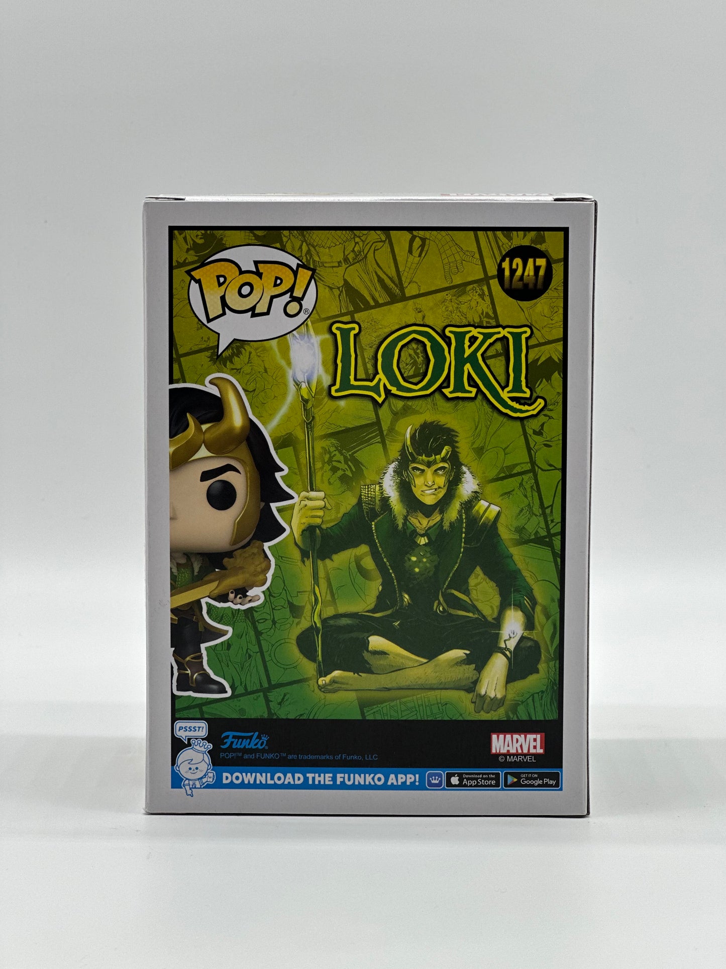 Pop! Marvel 1247 Loki: Agent Of Asgard HotTopic Exclusive