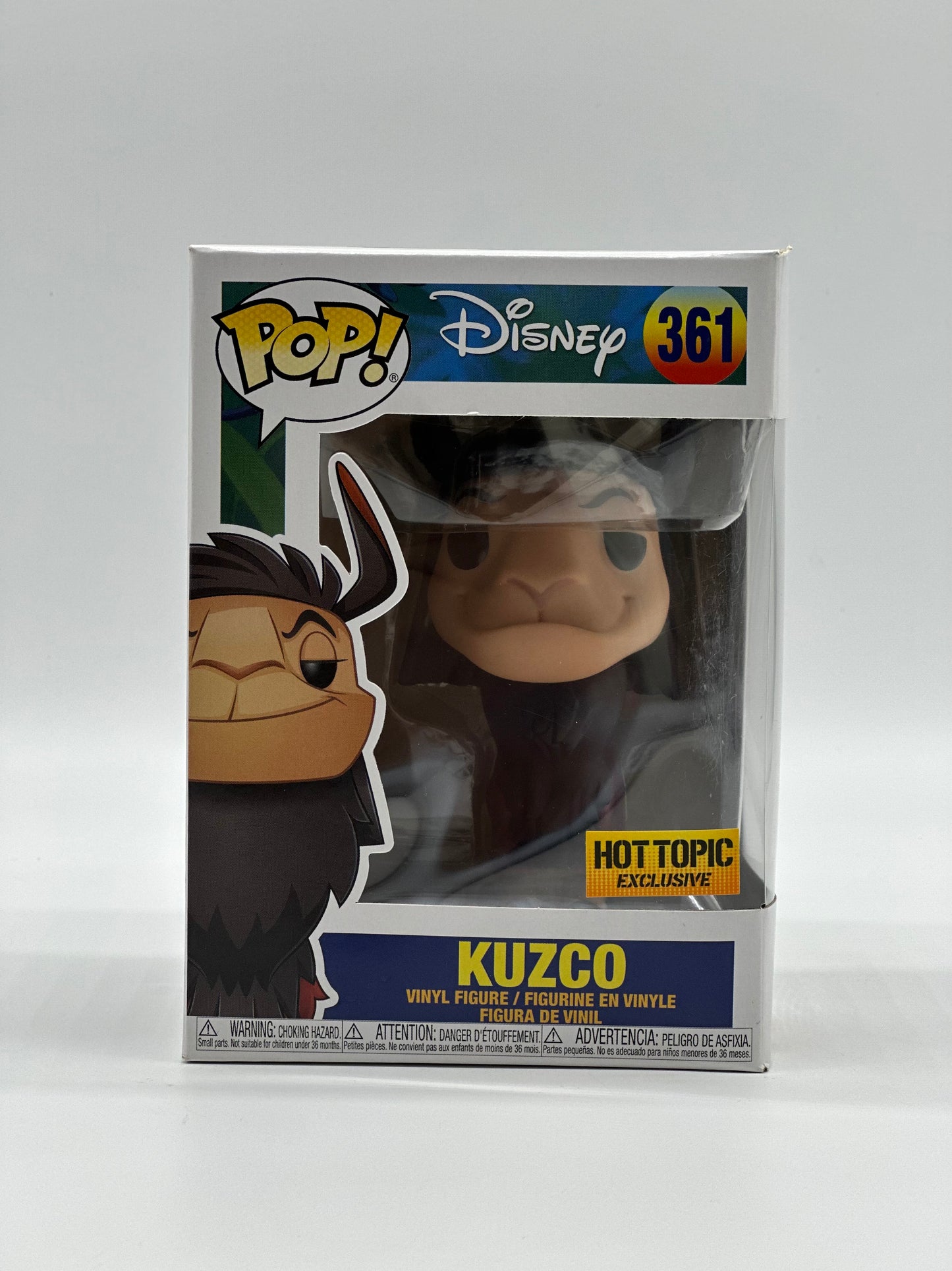 Pop! Disney The Emperor’s New Groove 361 Kuzko HotTopic Exclusive