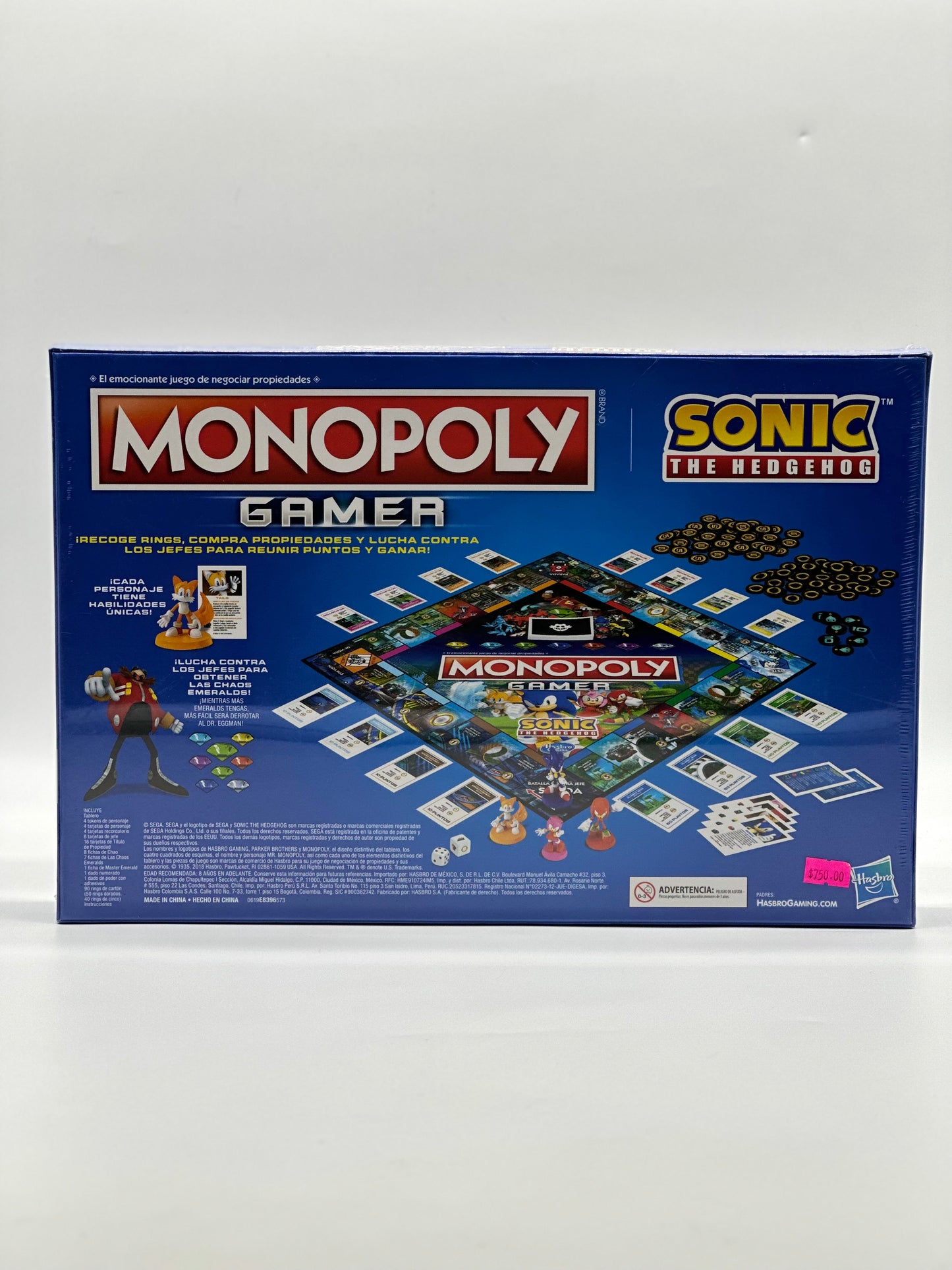 Monopoly Gamer Sega Sonic The Hedgehog