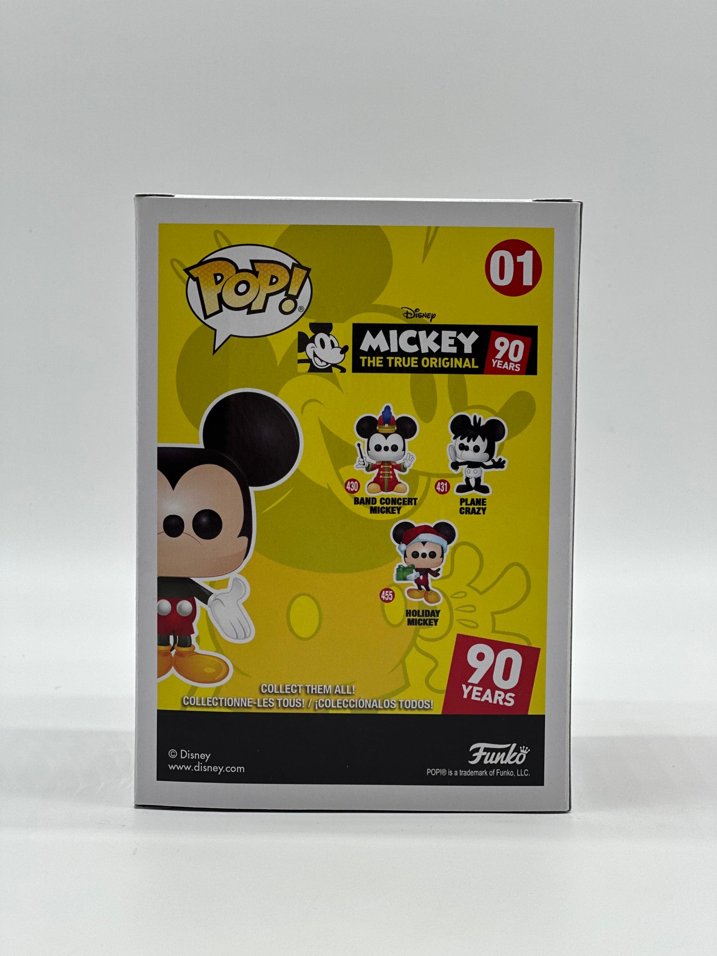 Pop! Disney Mickey The True Original 90 Years 01 Mickey Mouse Funko Shop Limited Edition