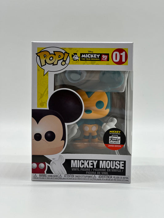 Pop! Disney Mickey The True Original 90 Years 01 Mickey Mouse Funko Shop Limited Edition