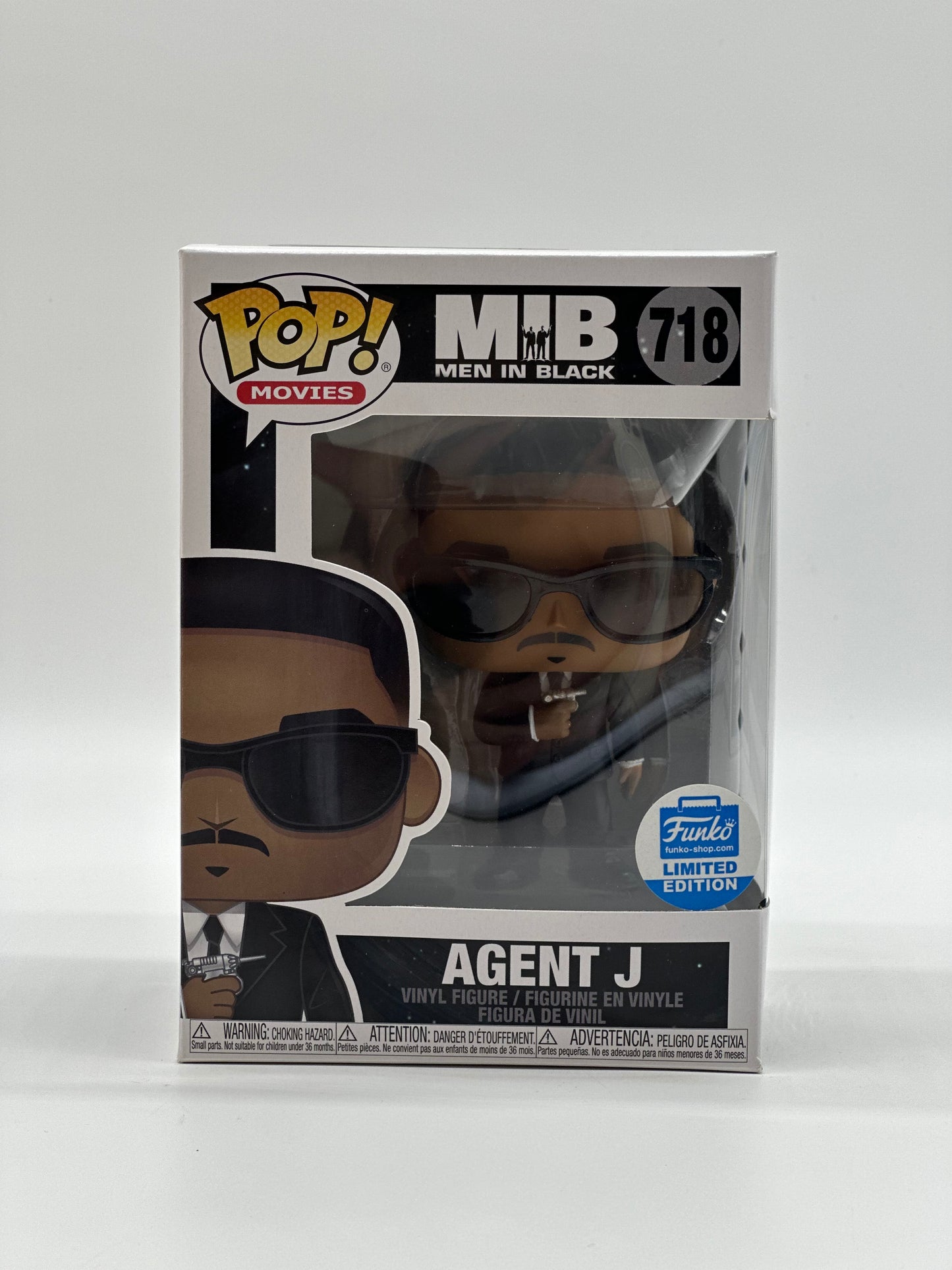 Pop! Movies MIB Men In Black 718 Agent J Funko Limited Edition