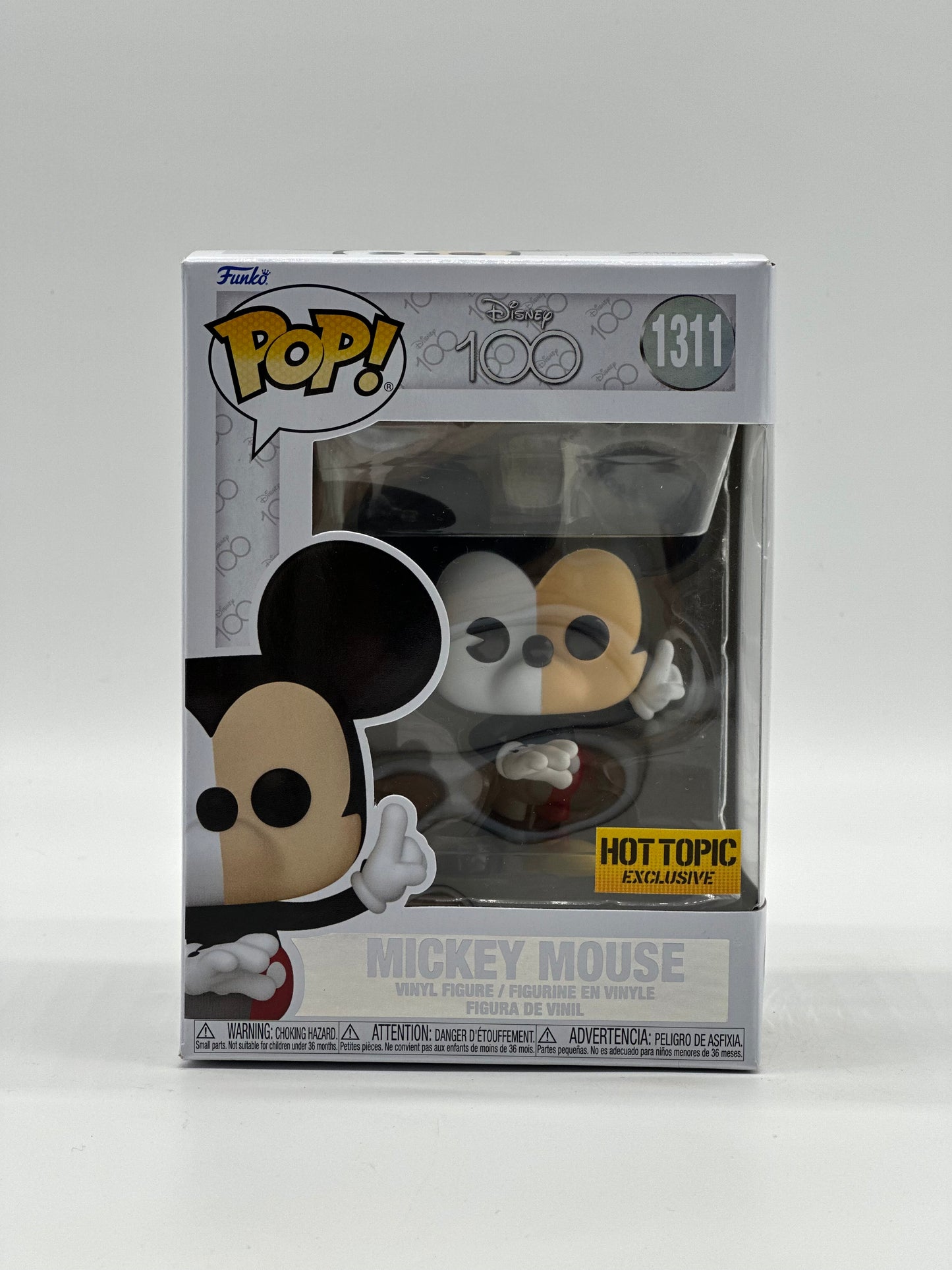 Pop! Disney 100 - 1311 Mickey Mouse HotTopic Exclusive