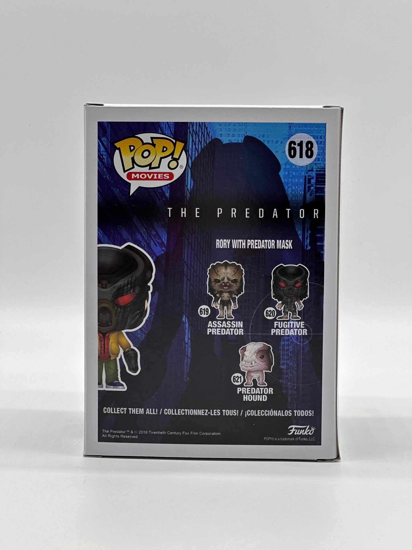 Pop! Movies The Predator 618 Rory With Predator Mask Funko Shop Limited Edition