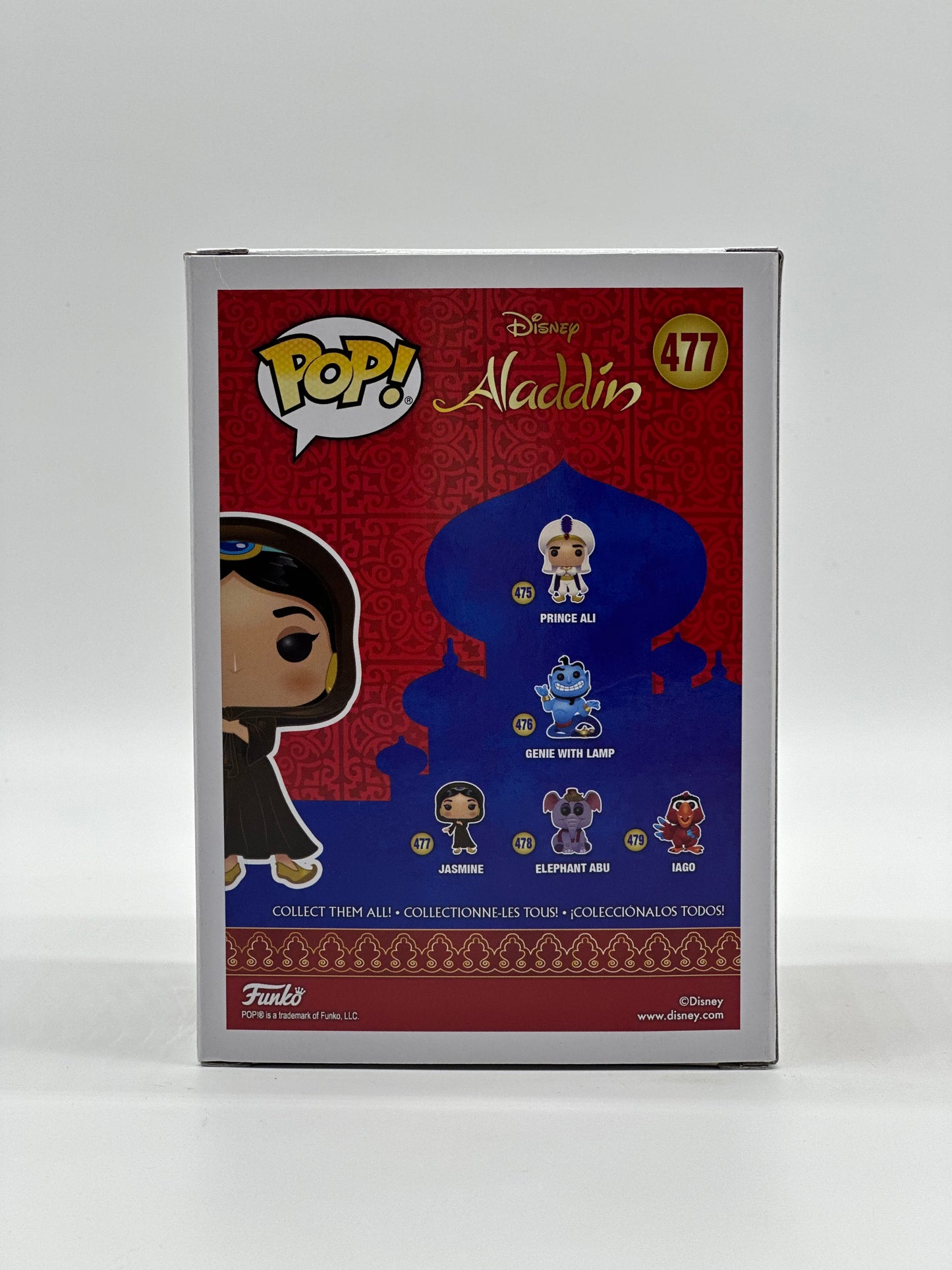 Pop! Disney Aladdin 477 Jasmine Chase Limited Edition