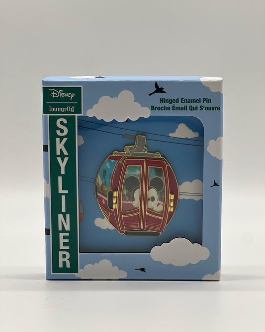 Hinged Enamel Pin Skyliner Mickey Mouse