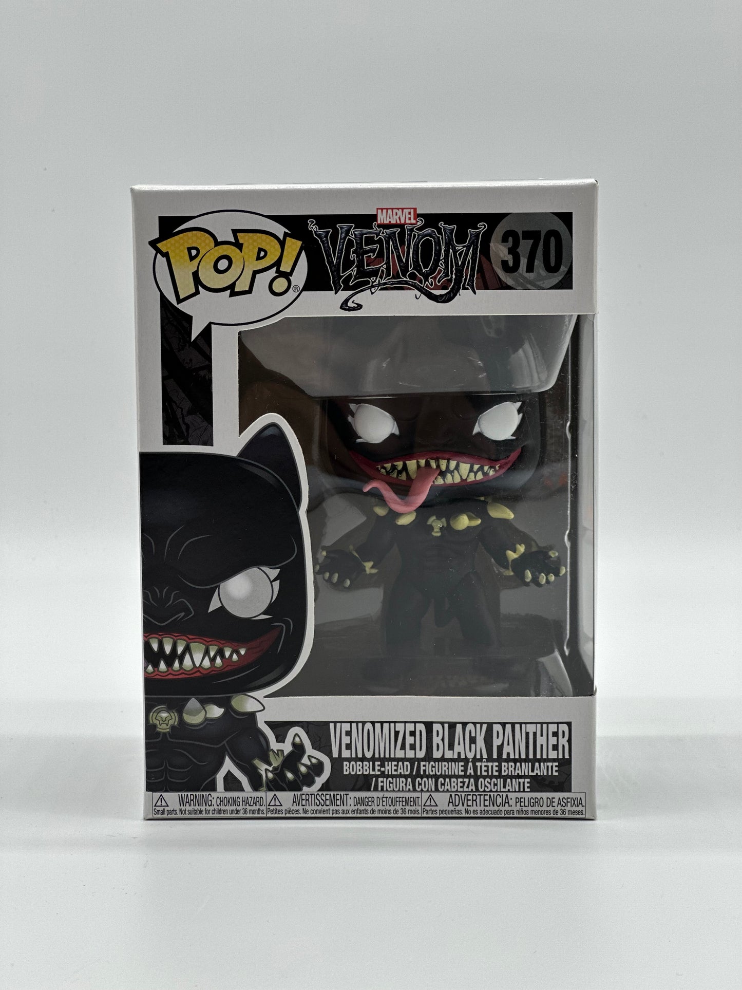 Pop! Marvel Venom 370 Venomized Black Panther