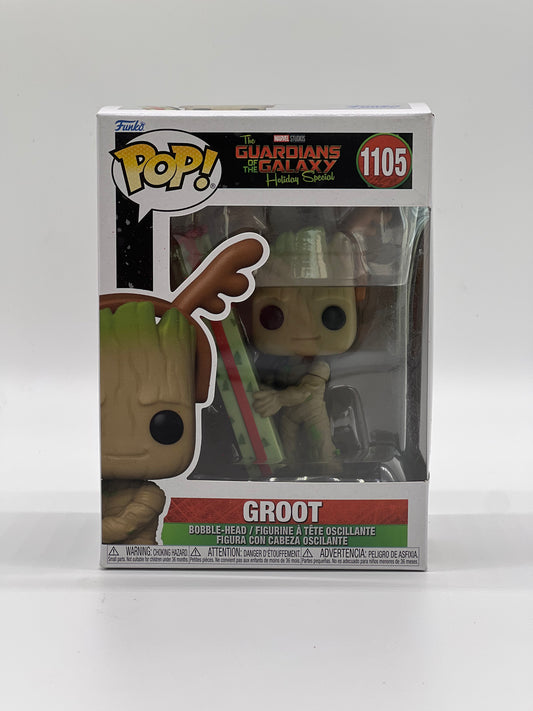 Pop! Marvel Studios The Guardians Of The Galaxy Holiday Special 1105 Groot