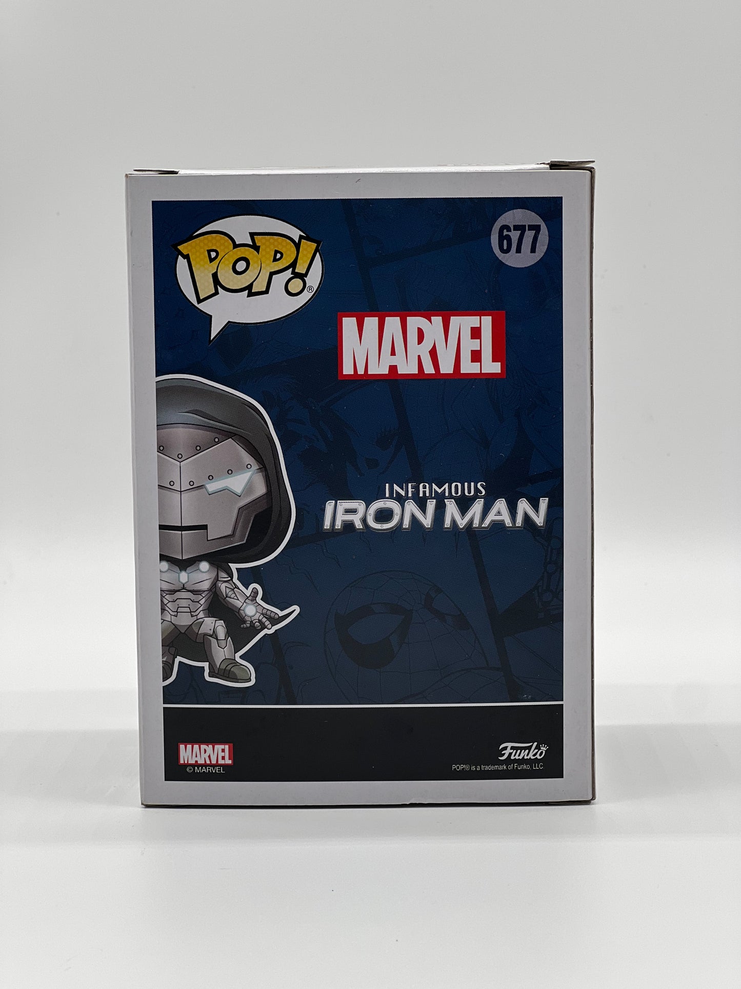 Pop! Marvel 677 Infamous Iron Man Glows In The Dark PX Previews Exclusive Halloween ComicFest October 31 2020 Limited To 30,000