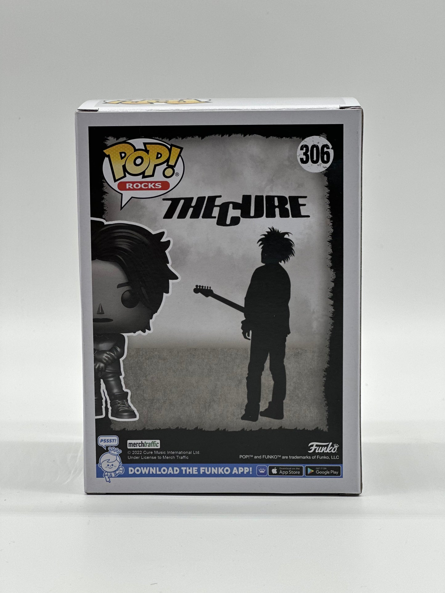 Pop! Rocks The Cure 306 Robert Smith HotTopic Expo 2022 Exclusive Drop