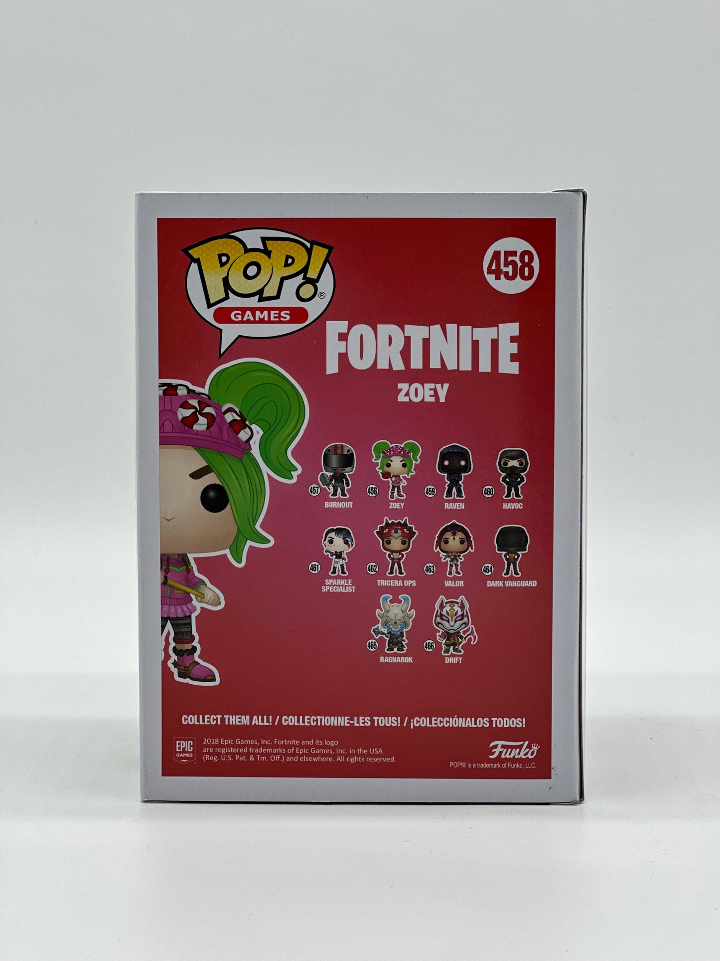 Pop! Games Fortnite 458 Zoey