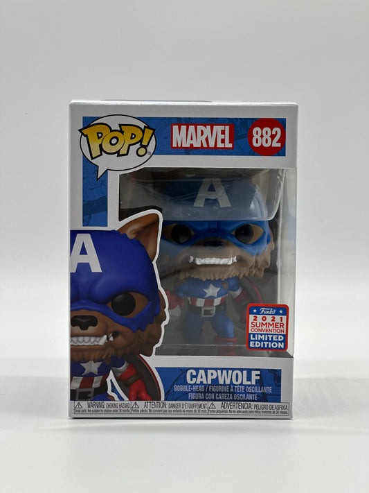 Pop! Marvel Marvel 882 CapWolf 2021 Summer Convention Limited Edition