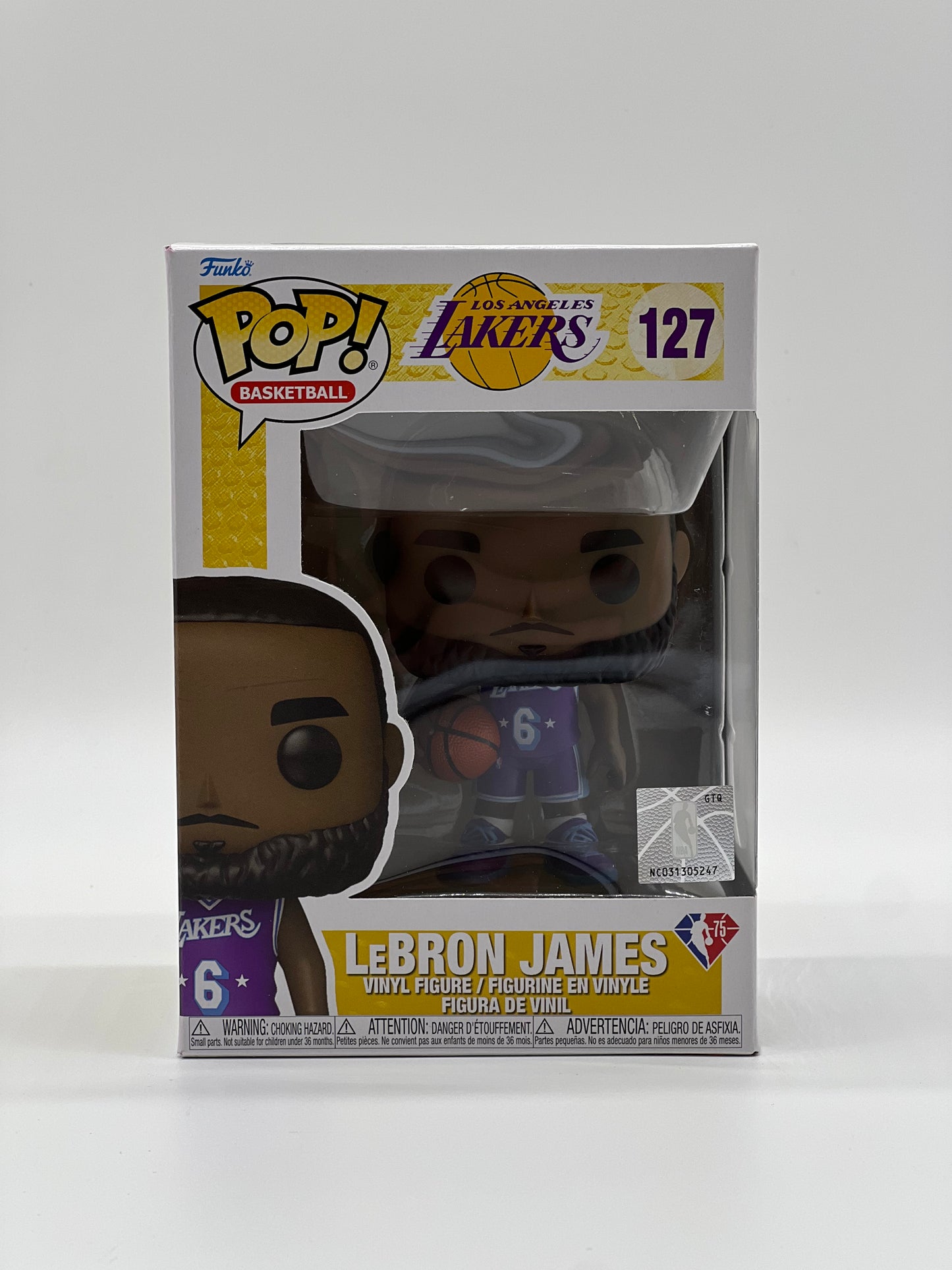 Pop! Basketball Los Angeles Lakers 127 LeBron James