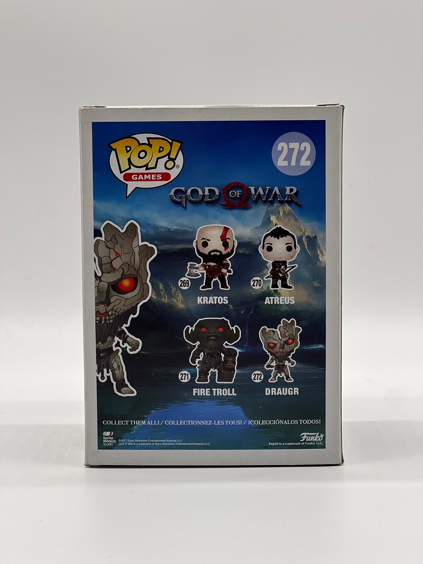 Pop! Games God Of War 272 Draugr Play Station Official Licensed Product