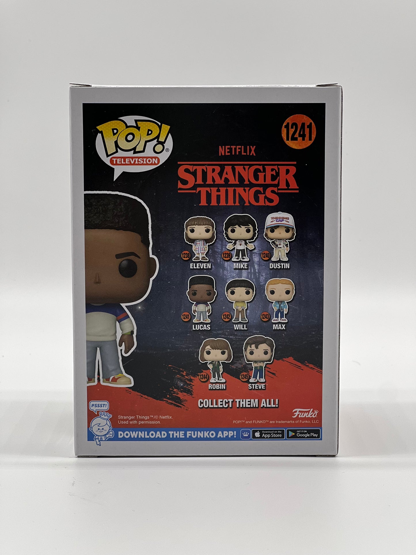 Pop! Television Netflix Stranger Things 1241 Lucas