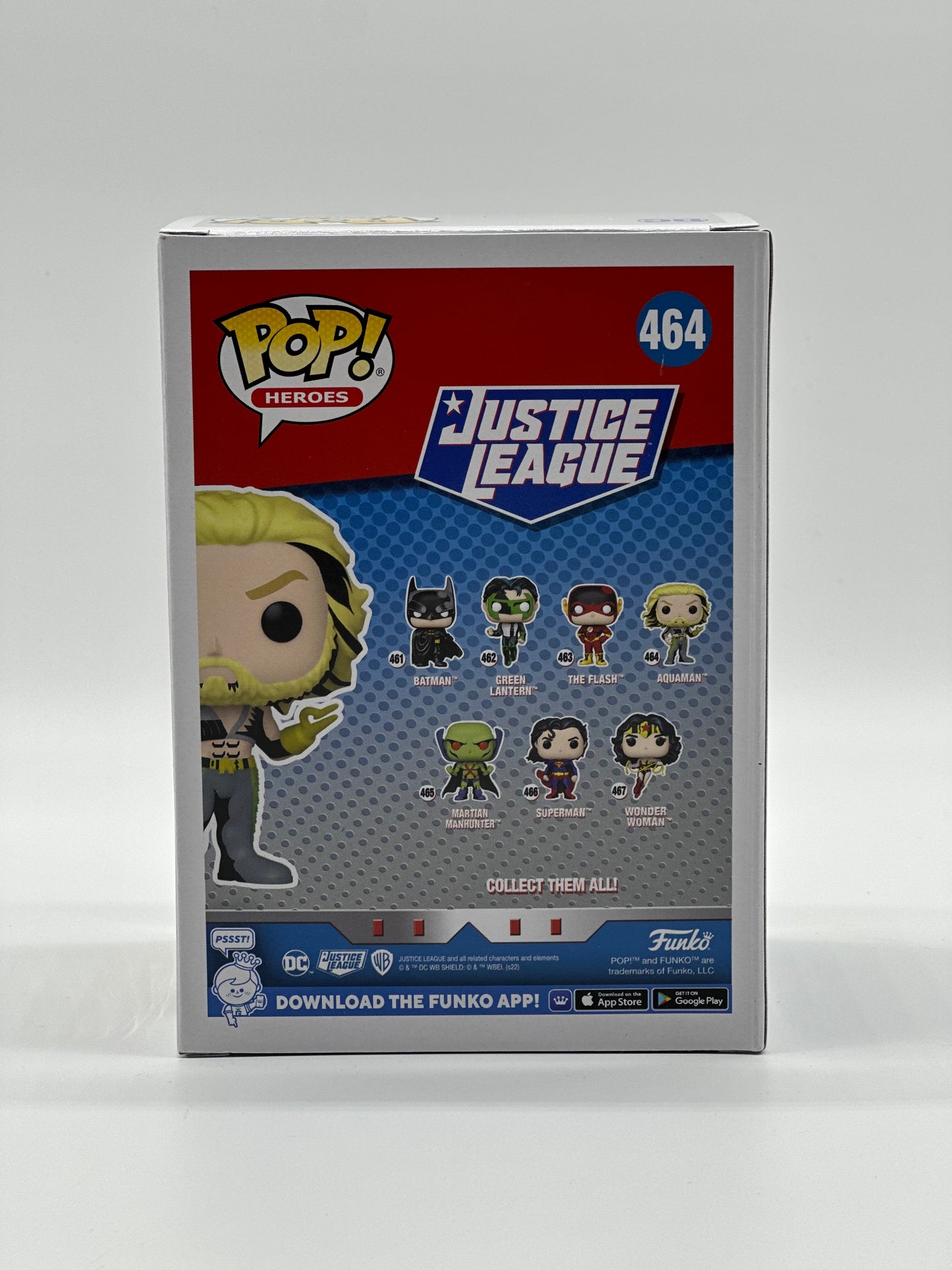 Pop! Heroes Justice League 464 Aquaman Only At Target