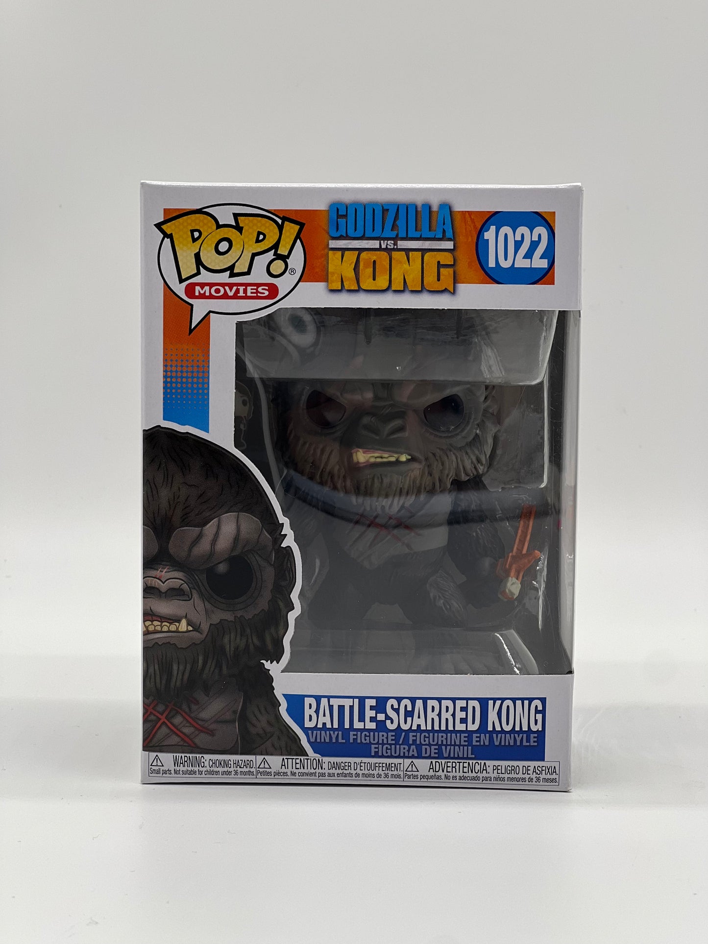 Pop! Movies Godzilla VS Kong 1022 Battle-Scarred Kong