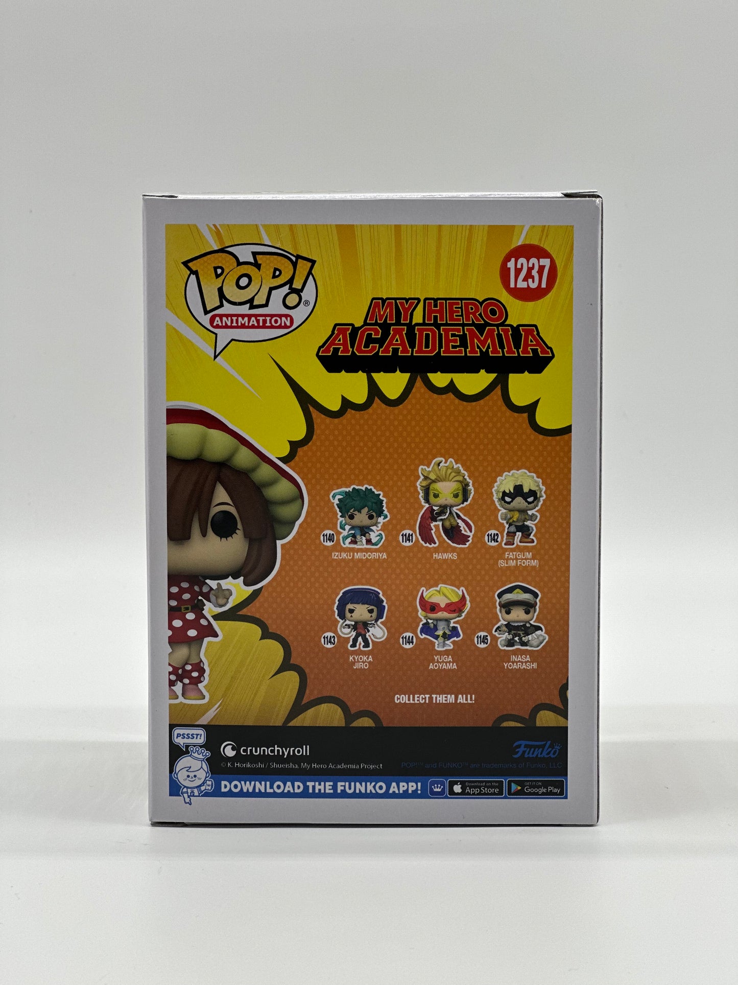 Pop! Animation My Hero Academia 1237 Kinoko Komori HotTopic Class 1B Exclusive